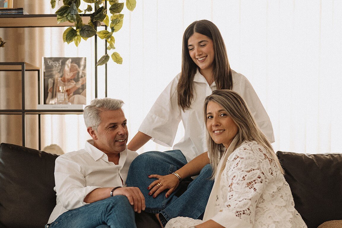 Equipa Cristina Barros na Trofa, marca de moda portuguesa
