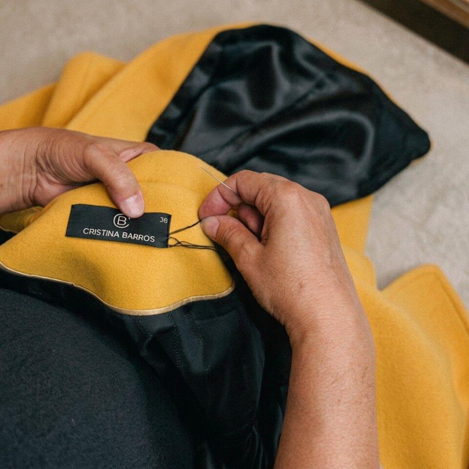 Equipa Cristina Barros na Trofa, marca de moda portuguesa