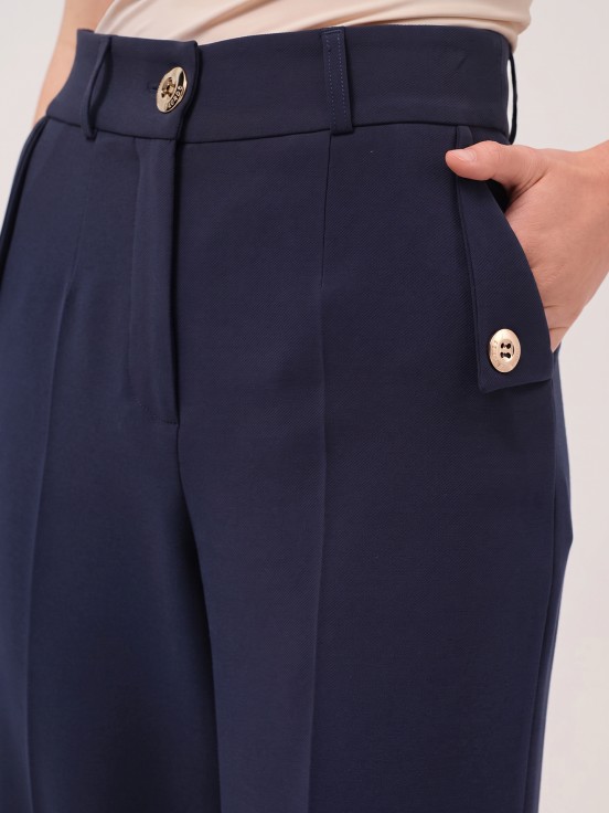 Plain trousers