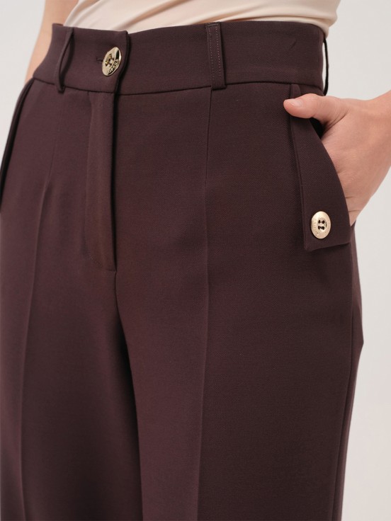 Plain trousers