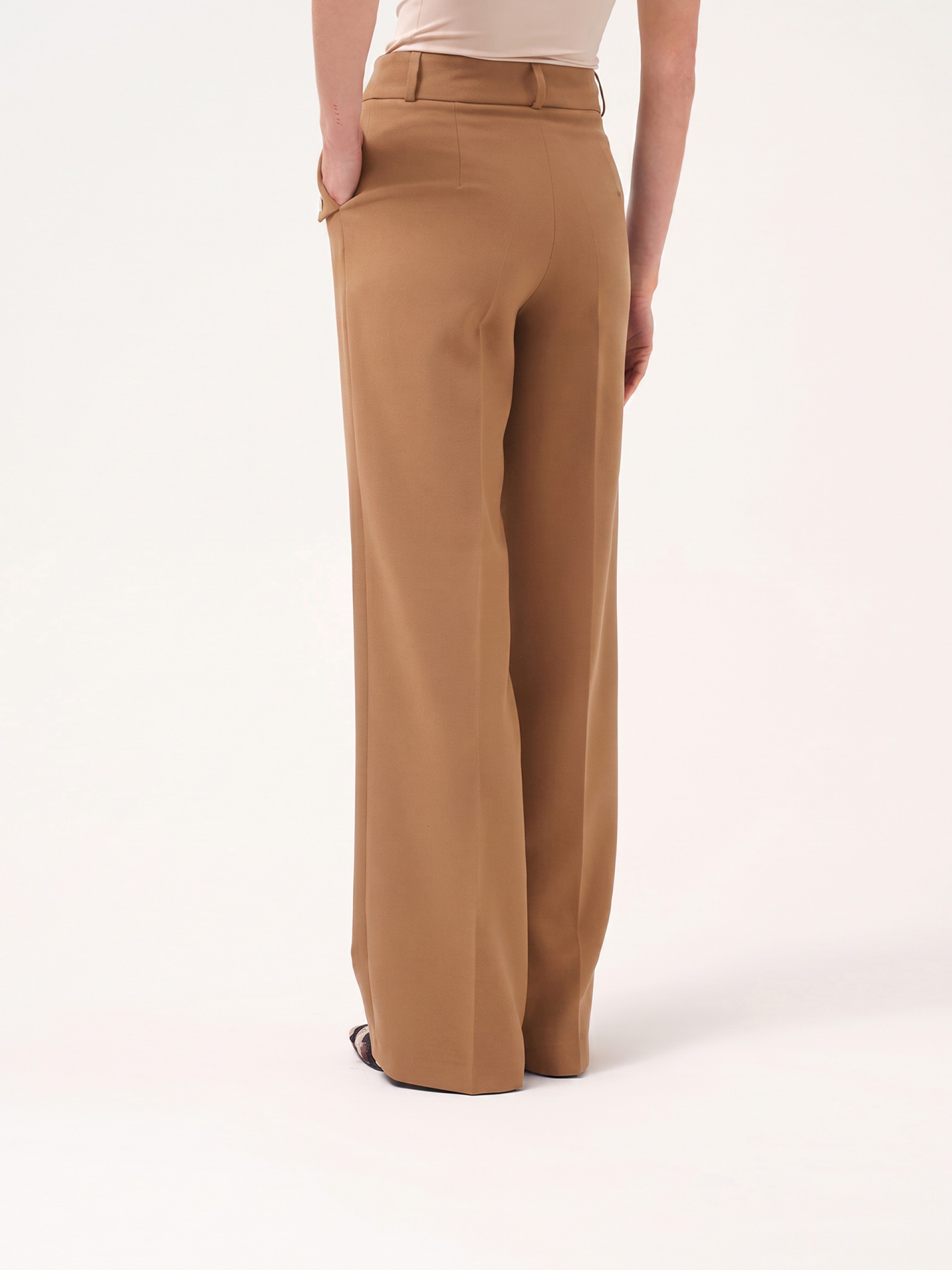 Plain trousers