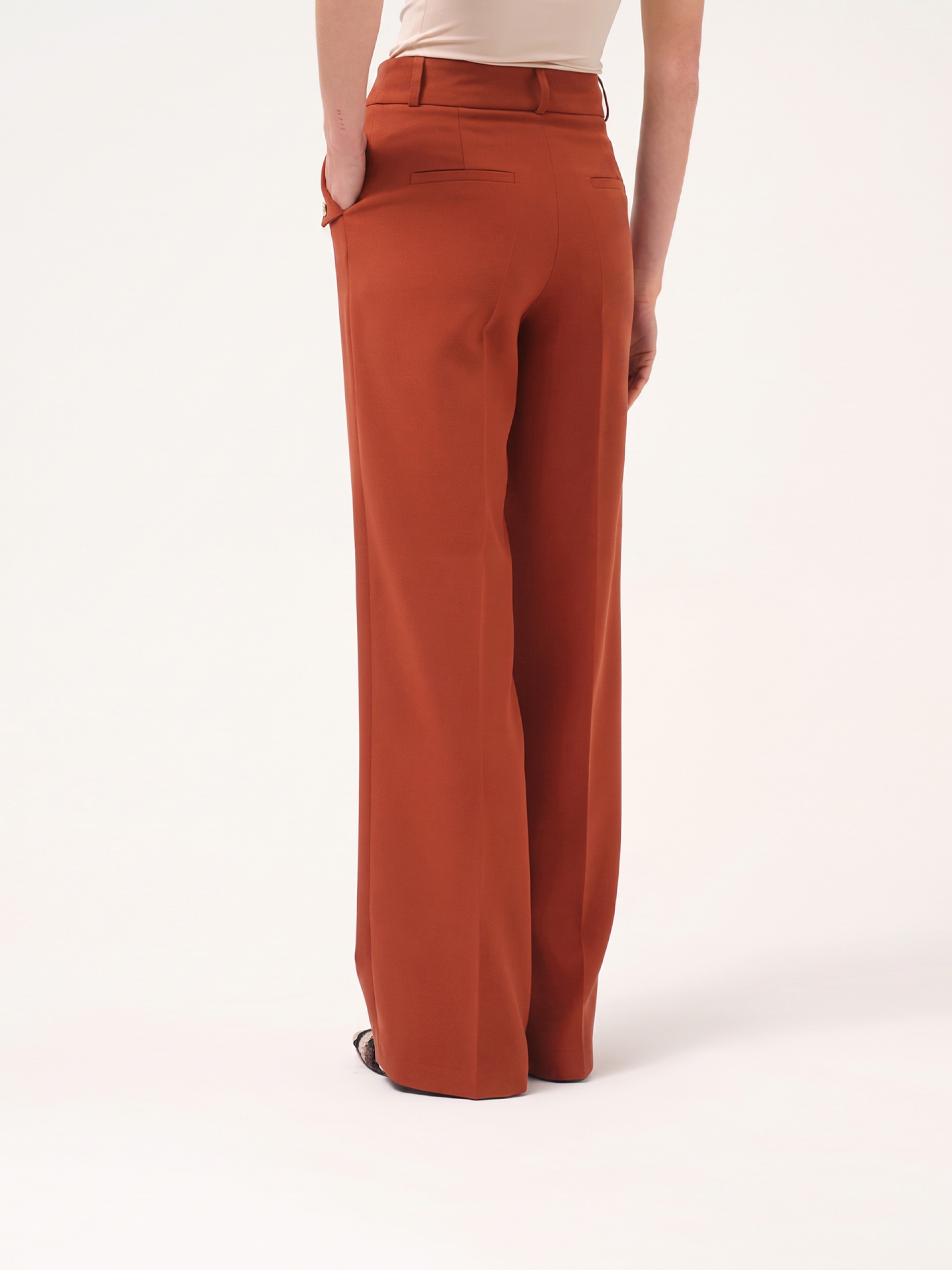 Plain trousers