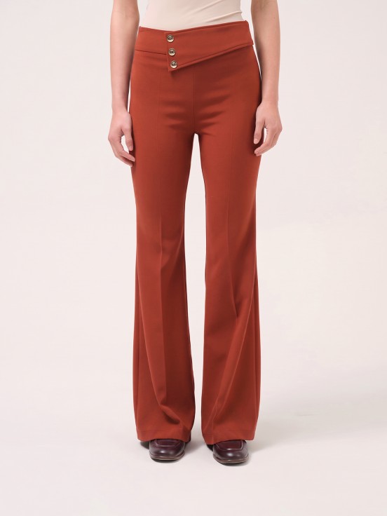 Flared trousers