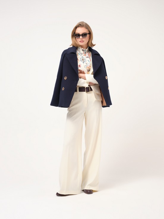 Wide-leg trousers