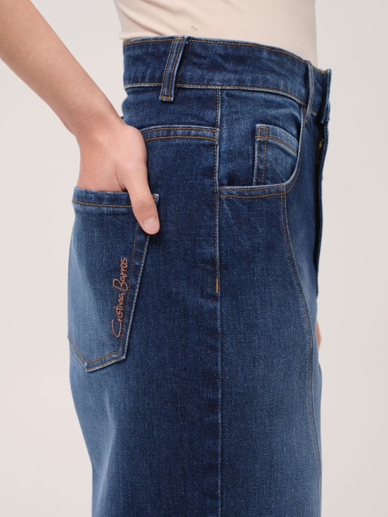 Cal�a de ganga wide leg