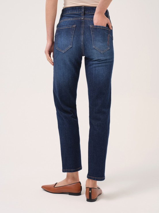 Calça de ganga push up