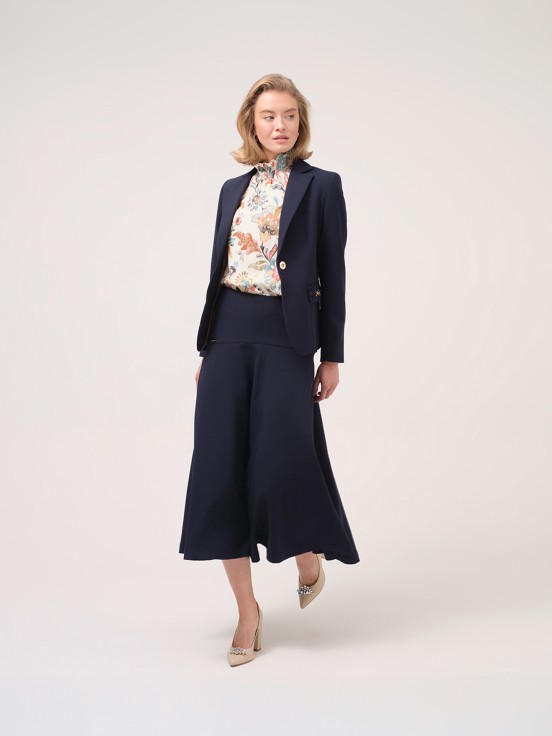 Blusa de gola alta