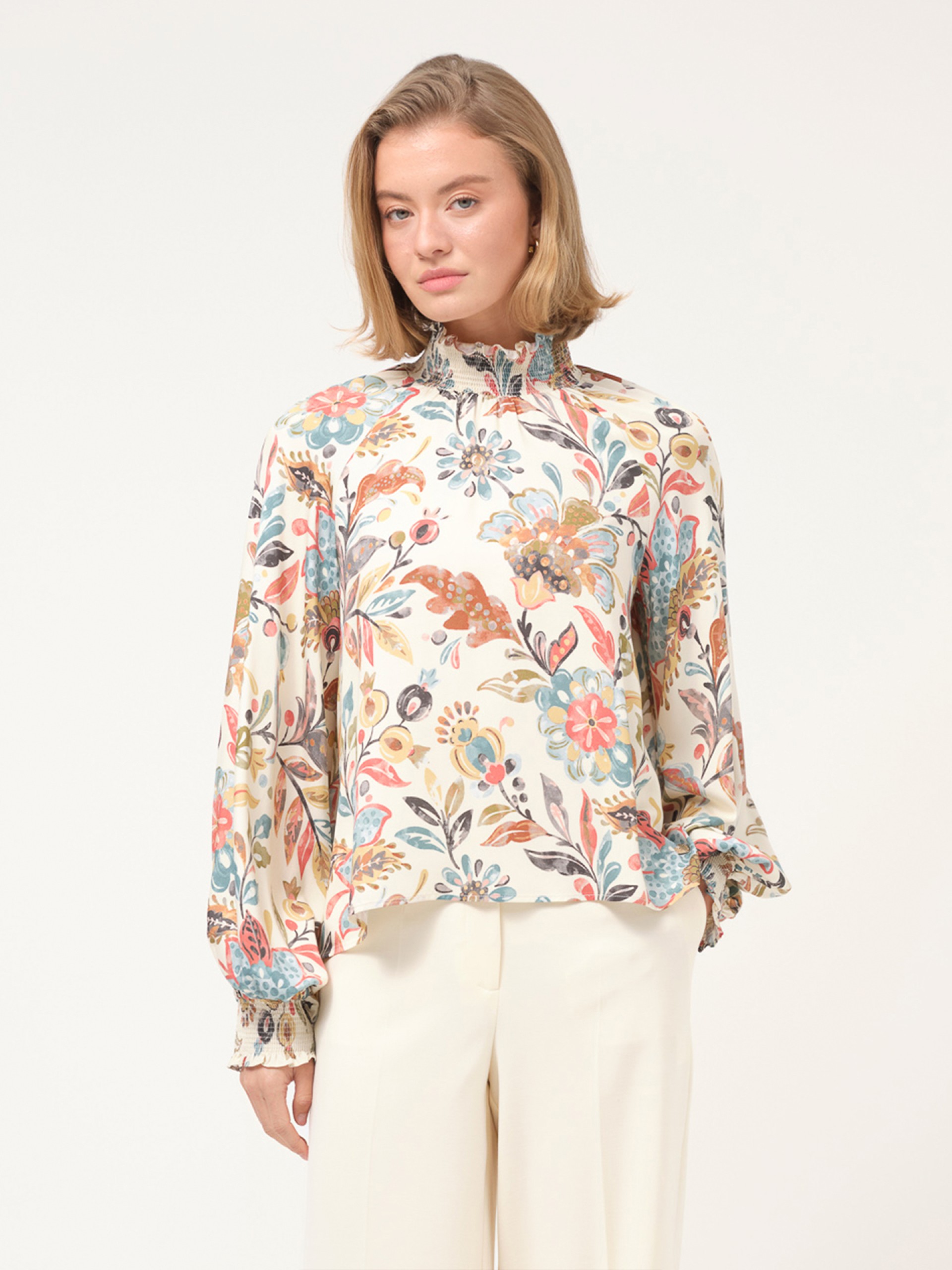 Blusa de gola alta