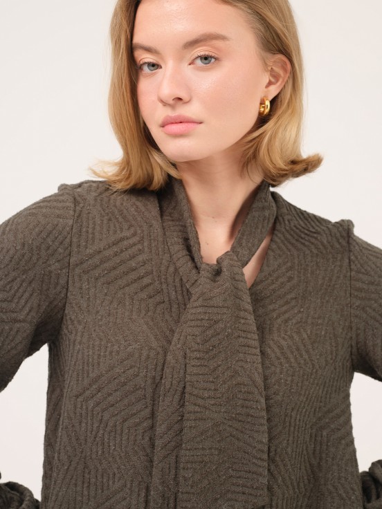 Knit sweater