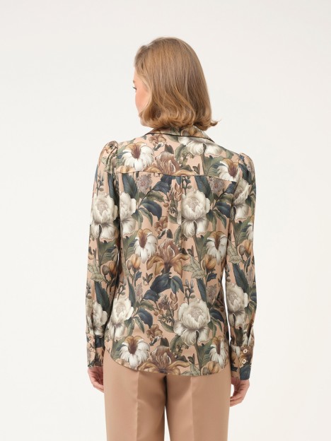 Camisa de estampado floral