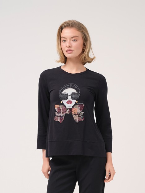 Camisola de manga comprida