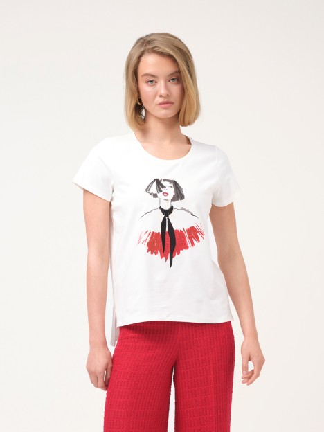 T-shirt com estampado
