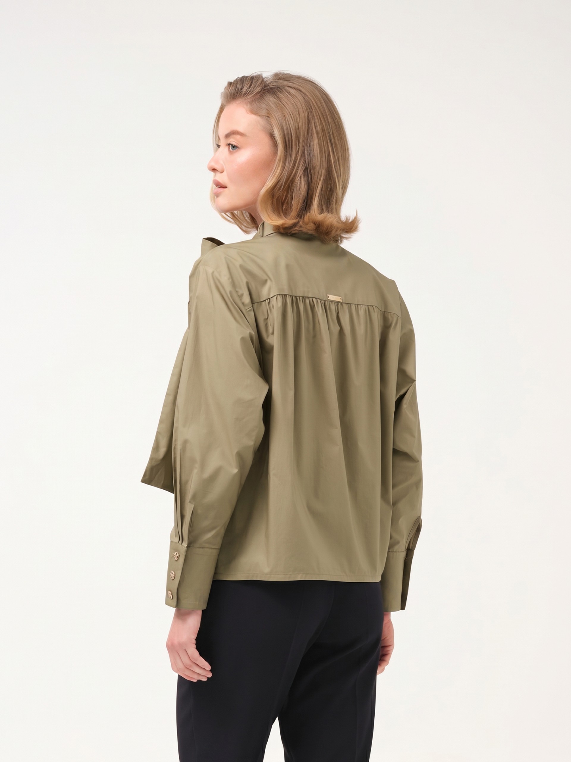 Shirt with bow