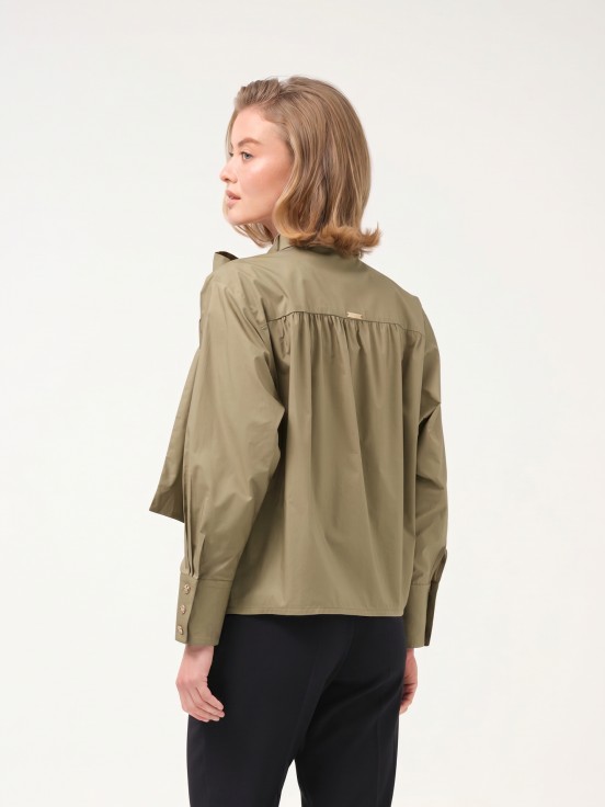 Shirt with bow