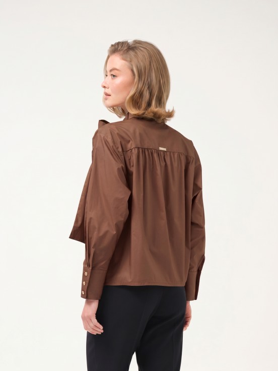 Shirt with bow