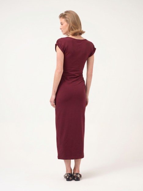 Long knitted wrap dress Long knitted wrap dress