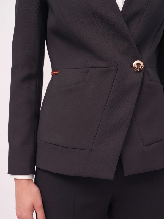 Blazer with pockets