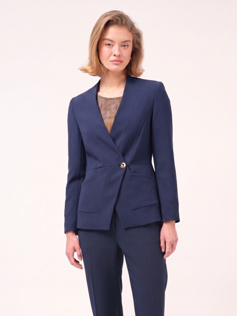 Blazer with pockets