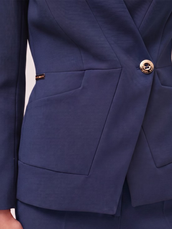 Blazer with pockets