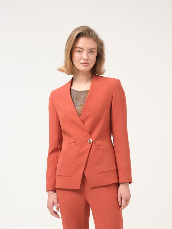 Blazer com bolsos