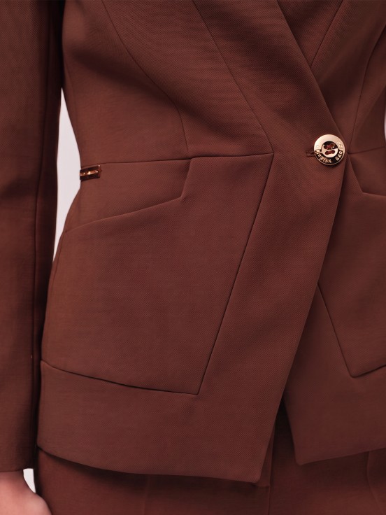 Blazer with pockets