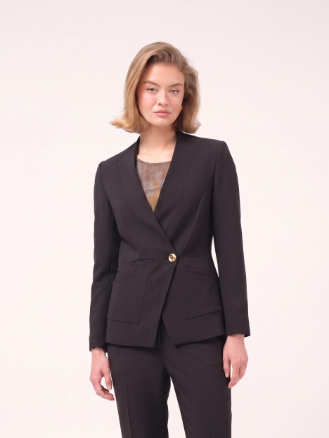 Blazer com bolsos
