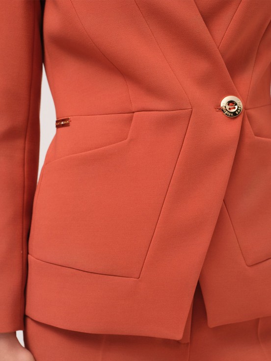 Blazer with pockets