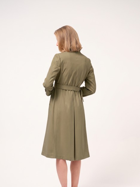 Long military coat Long military coat