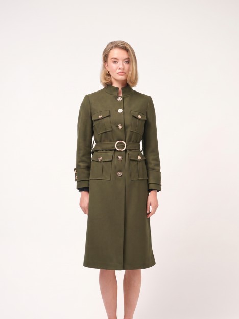 Long military coat