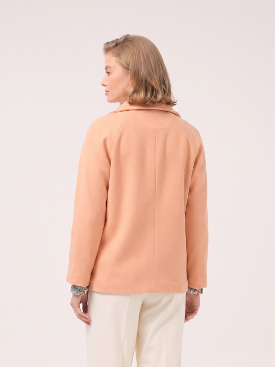 Woven short coat