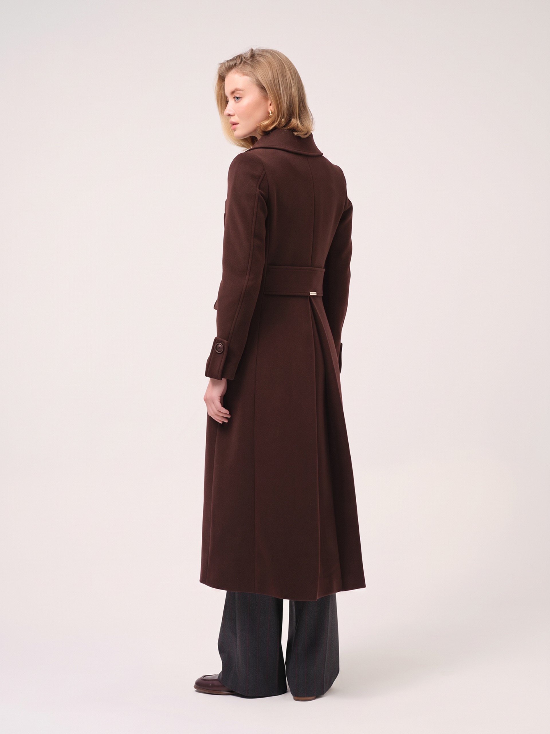 Woven overcoat