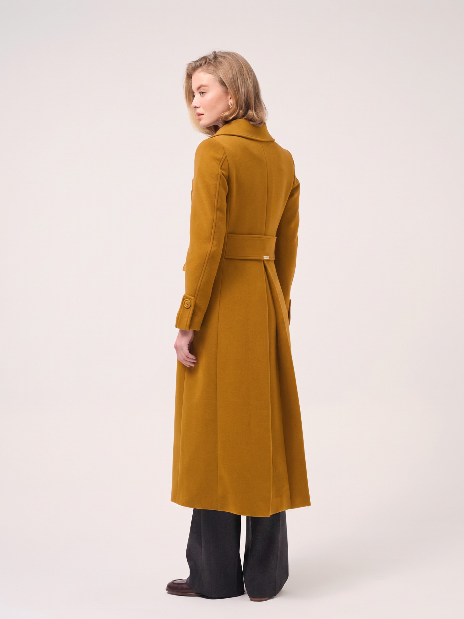 Woven overcoat