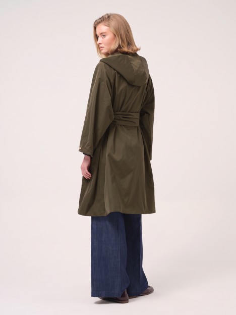 Hooded rain cape Hooded rain cape