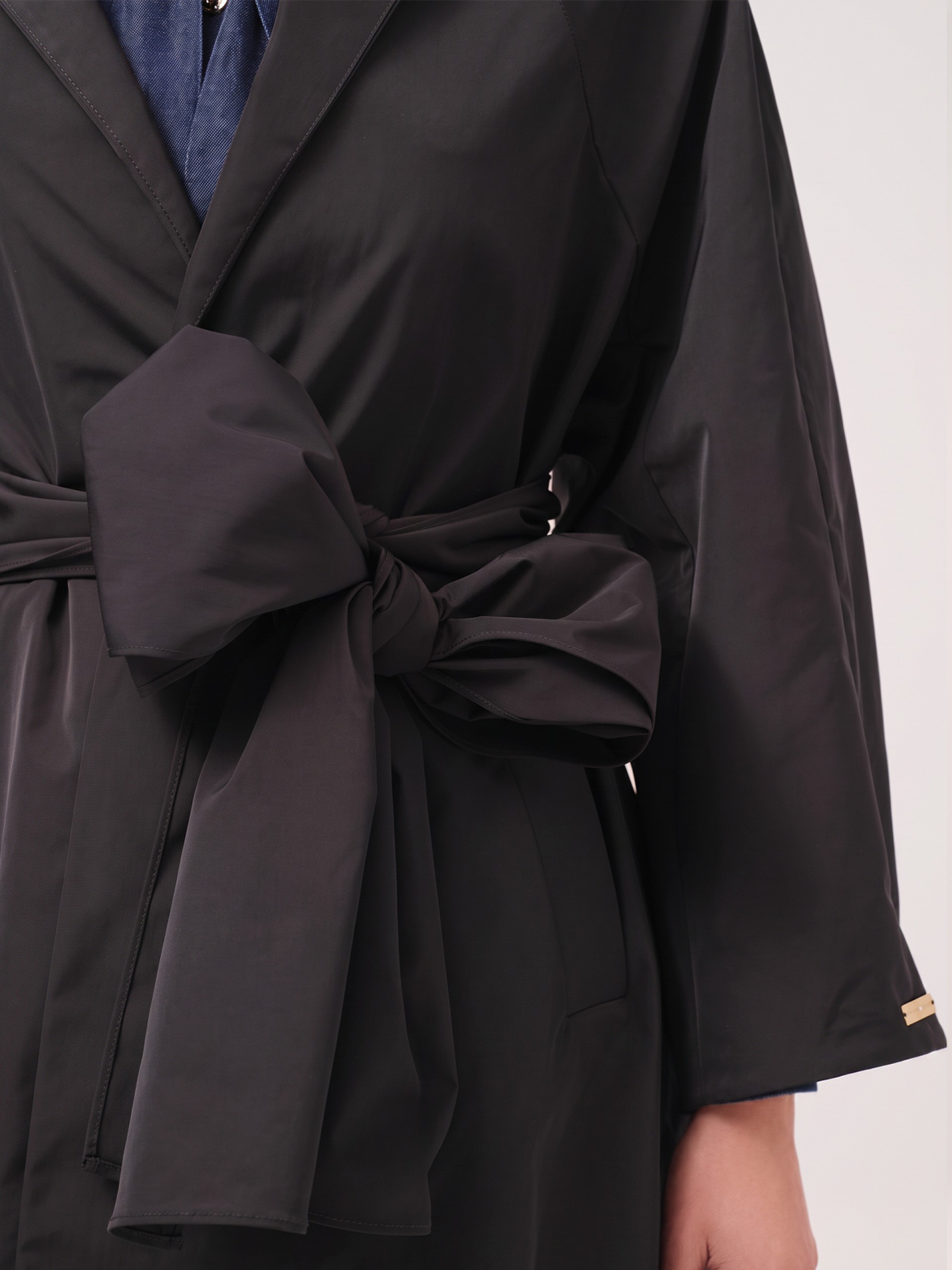 Hooded rain cape