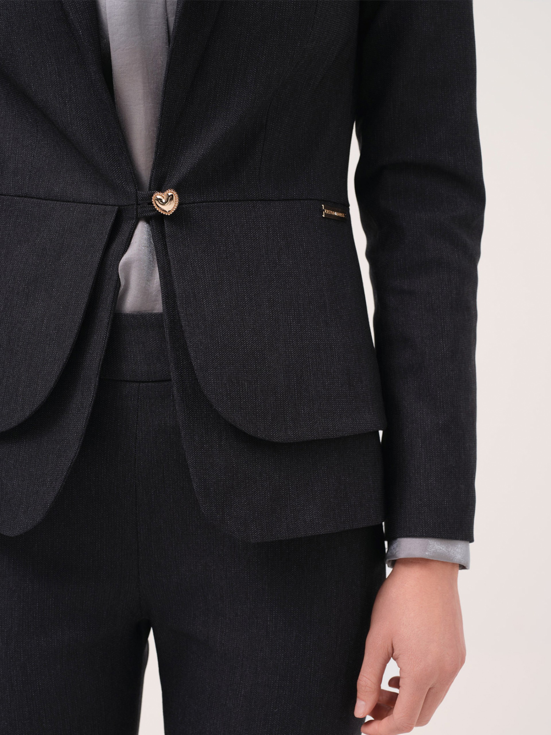 Blazer with flap