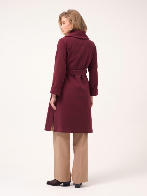 Midi robe coat