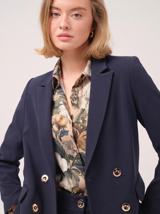 Plain blazer