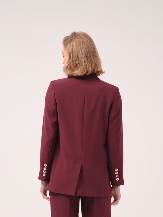 Plain blazer