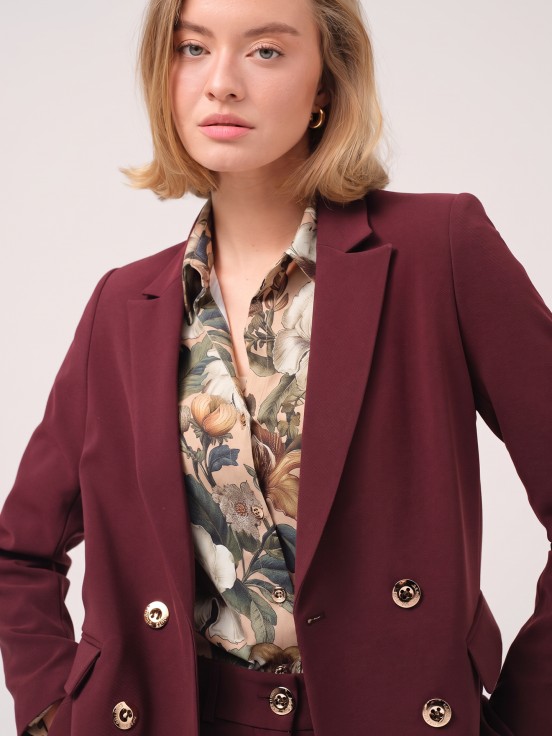 Plain blazer