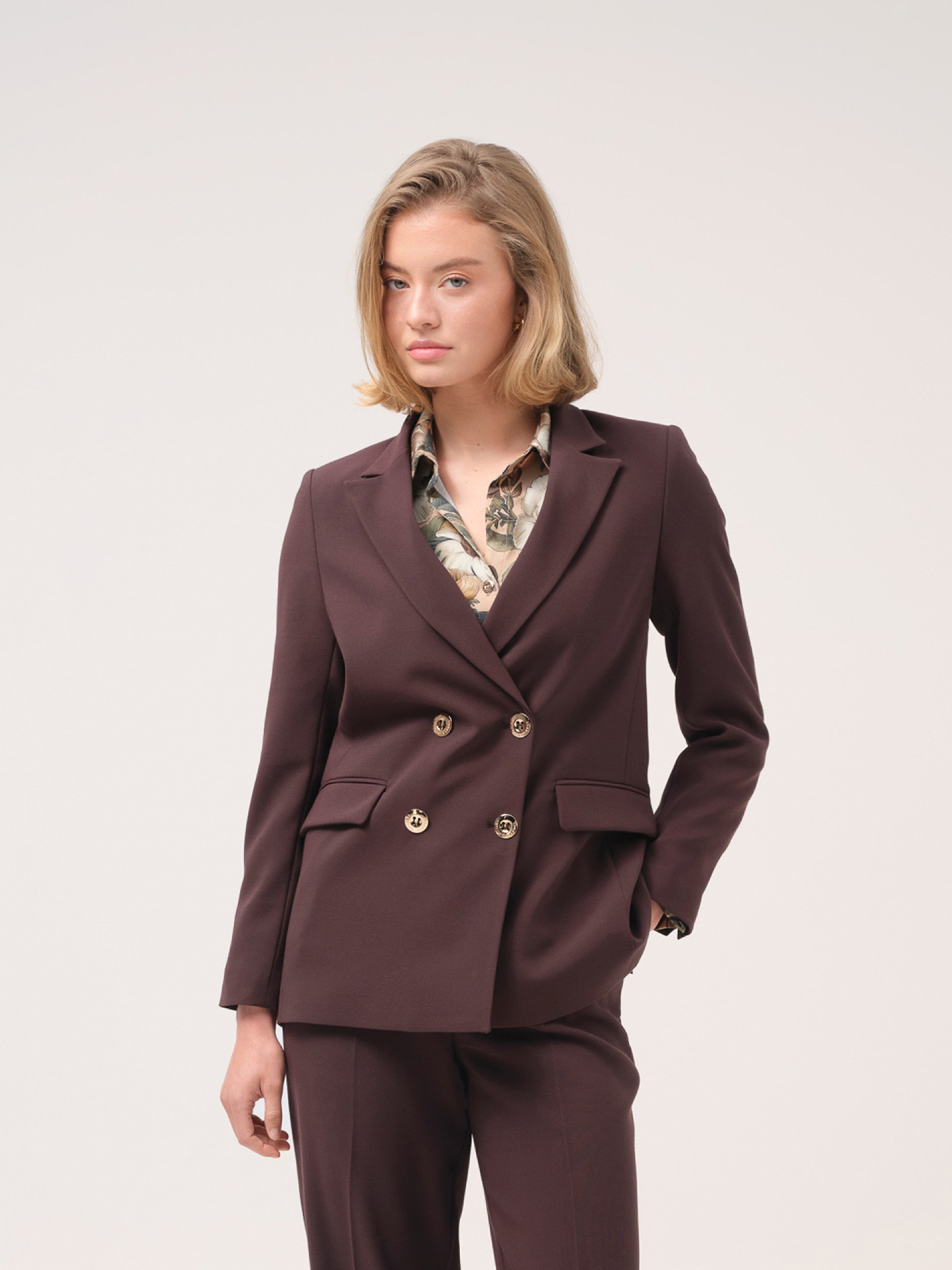 Blazer liso