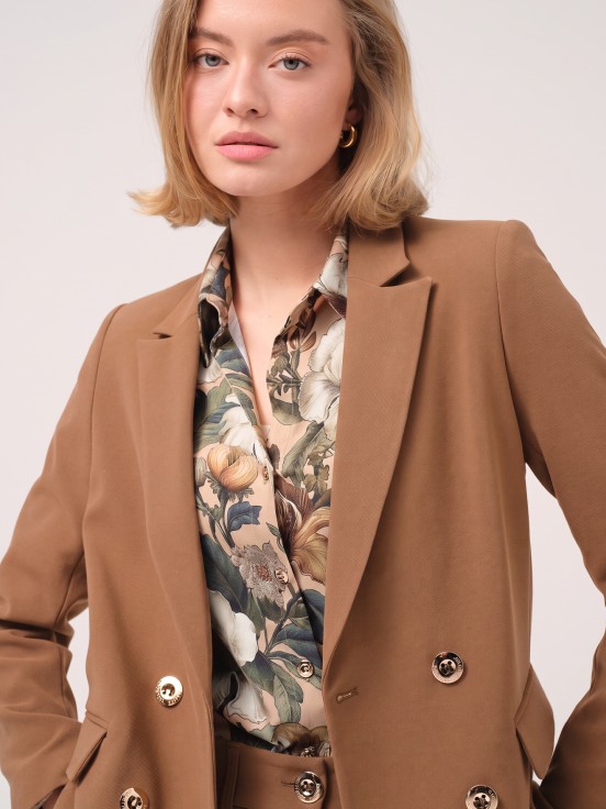 Plain blazer
