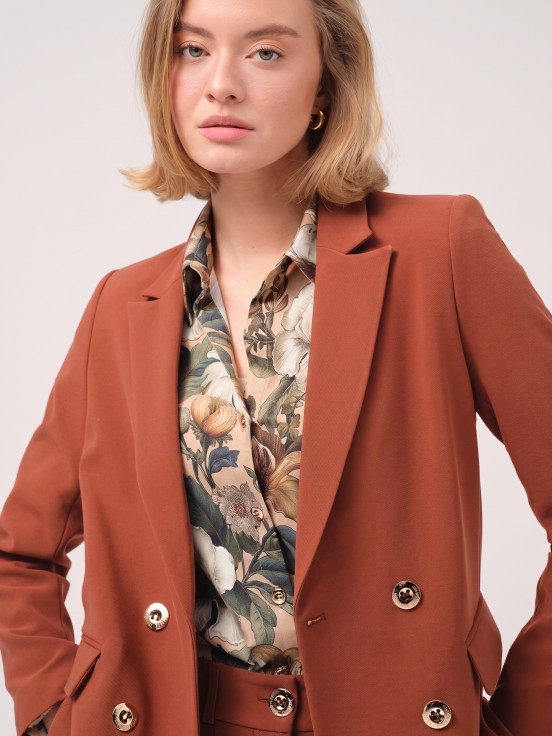 Plain blazer