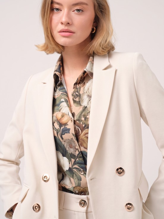 Plain blazer