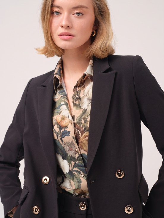 Plain blazer