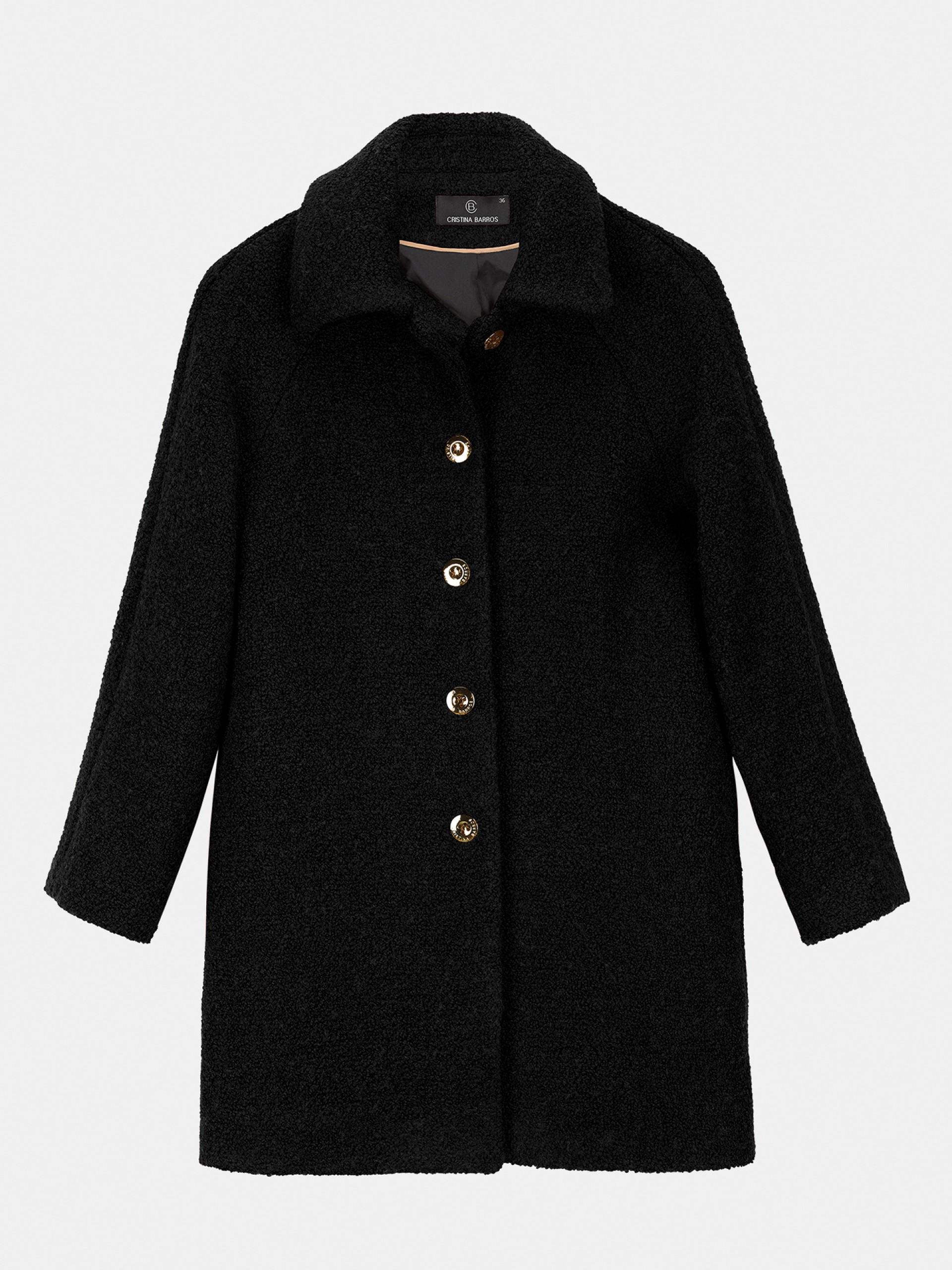 Midi Bouclé Coat
