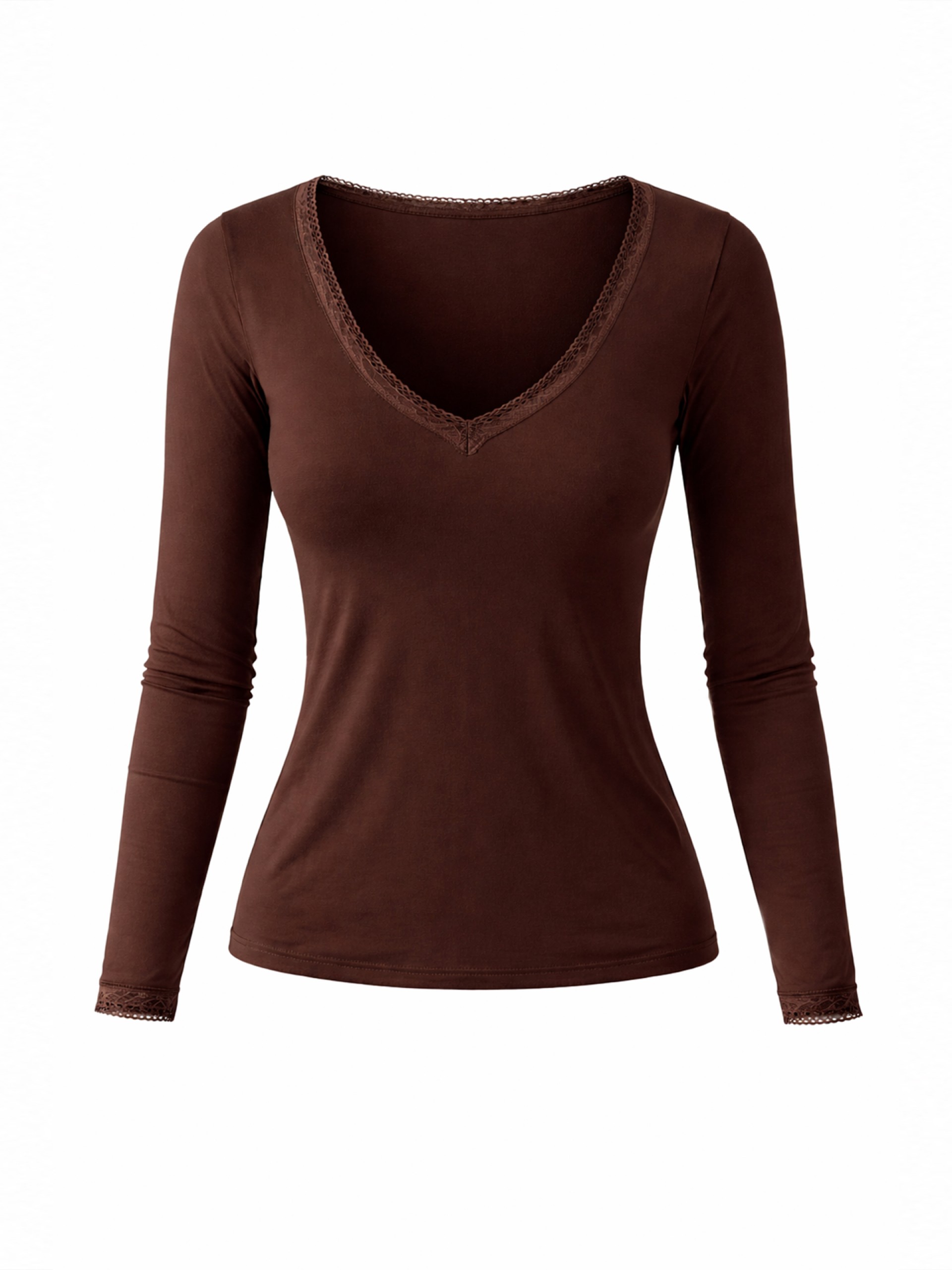 Camisola decote em V