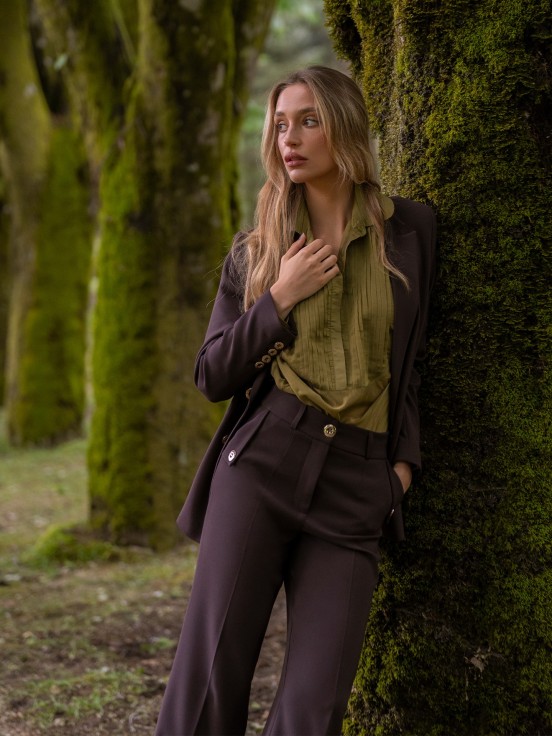 Blazer liso